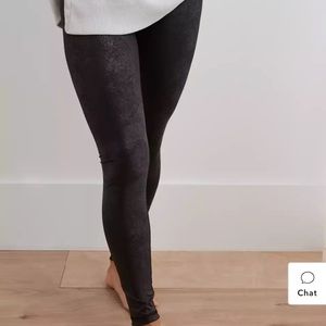 Aerie offline size XL faux leather leggings